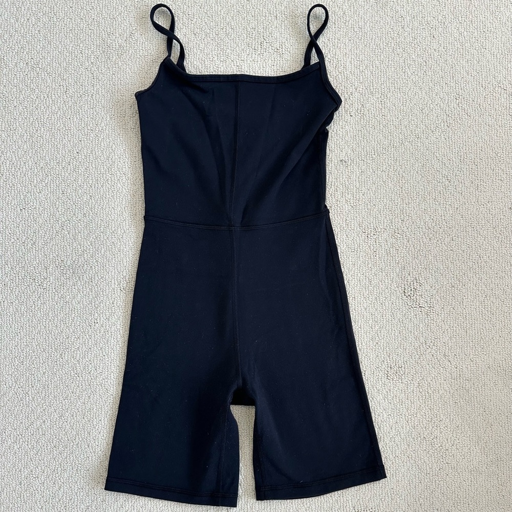 Aritzia Wilfred Free ;Black;Divinity Romper; Size XS; great condition